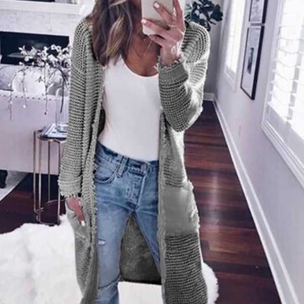 women's clothing spring autumn winter open stitch knitted long cardigans sweaters coat women full sleeve sweaters 6q2287, White
women's clothing spring autumn winter open stitch knitted long cardigans sweaters coat women full sleeve sweaters 6q2287, White