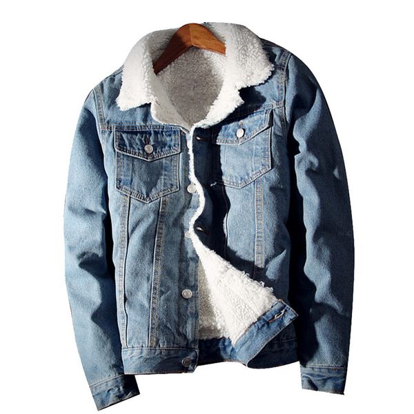 nibesser mens hiphop warm fleece thick denim jackets male spring winter jean fur jacket outwear cowboy male warm jackets coat, Black;brown
nibesser mens hiphop warm fleece thick denim jackets male spring winter jean fur jacket outwear cowboy male warm jackets coat, Black;brown