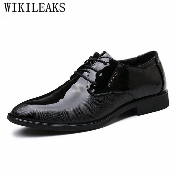 italian oxford shoes for men leather formal shoes men pointed toe wedding dress zapatos hombre sapato social masculino, Black
italian oxford shoes for men leather formal shoes men pointed toe wedding dress zapatos hombre sapato social masculino, Black