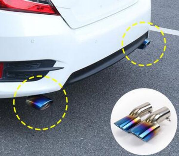 304# stainless steel car double tube mufflers,exhaust piple decoration outlet,tail throat for honda civic 10th 2016-2020
304# stainless steel car double tube mufflers,exhaust piple decoration outlet,tail throat for honda civic 10th 2016-2020