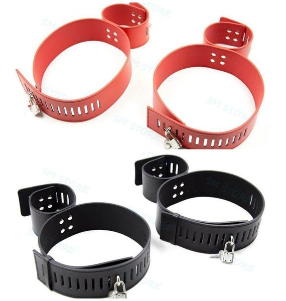 #r52 lockable cuffs slave shackle hand handcuffs leg restraints wrist leather pu fefct
#r52 lockable cuffs slave shackle hand handcuffs leg restraints wrist leather pu fefct