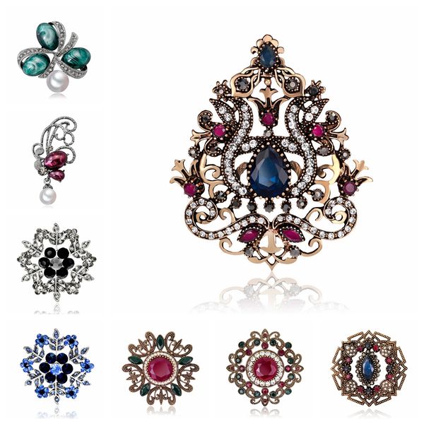 brooches vintage crystal flower branch enamel rhinestones brooches pins women fashion flower branch brooch pins, Gray
brooches vintage crystal flower branch enamel rhinestones brooches pins women fashion flower branch brooch pins, Gray