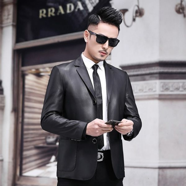 men's leather & faux winter genuine jacket for men fashion brand blazers suit slim black sheepskin jackets and coats large size 5xl
men's leather & faux winter genuine jacket for men fashion brand blazers suit slim black sheepskin jackets and coats large size 5xl