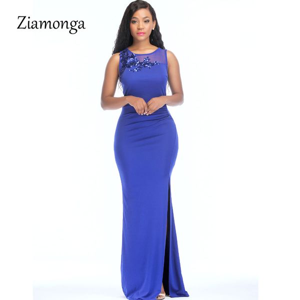 Ziamonga Elegant Runway Design Women Dresses 2018 New Sexy O Neck Maxi Dress Bodycon Party Dresses Split Long Summer Vestidos
Ziamonga Elegant Runway Design Women Dresses 2018 New Sexy O Neck Maxi Dress Bodycon Party Dresses Split Long Summer Vestidos