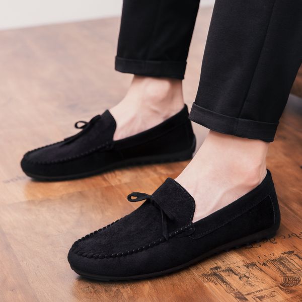 shoes men slip on leather casual men loafers outdoor mens moccasins shoes leather handmade men's flats shoe i, Black
shoes men slip on leather casual men loafers outdoor mens moccasins shoes leather handmade men's flats shoe i, Black