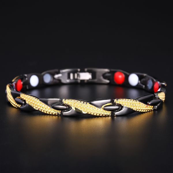 therapy magnets 4 in 1dragon pattern magnet braceletwisted healthy magnetic women power therapy magnets bangles power, Black
therapy magnets 4 in 1dragon pattern magnet braceletwisted healthy magnetic women power therapy magnets bangles power, Black