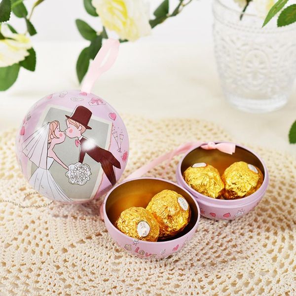 2018 new 66mm spherical tinplate sweet ball candy box round light blue bride and groom wedding souvenir party favor gift box
2018 new 66mm spherical tinplate sweet ball candy box round light blue bride and groom wedding souvenir party favor gift box