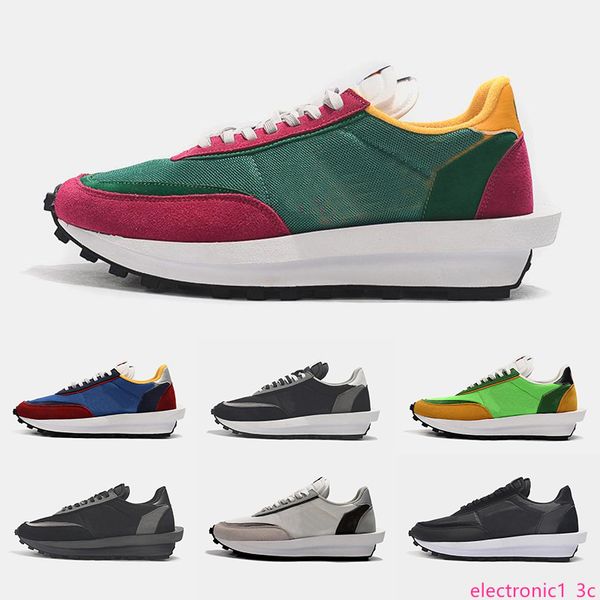new brand casual shoes sacai ldv waffle daybreak trainers mens sneakers for women designer tripe s sports running shoes size eur36-45, Black;green
new brand casual shoes sacai ldv waffle daybreak trainers mens sneakers for women designer tripe s sports running shoes size eur36-45, Black;green