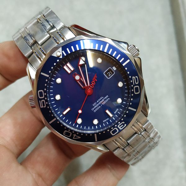 13tim 2019 luxury mens professional co-axial 300m james bond 007 blue dial sapphire automatic watch men's watches, Slivery;brown
13tim 2019 luxury mens professional co-axial 300m james bond 007 blue dial sapphire automatic watch men's watches, Slivery;brown