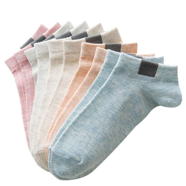 lkwder 5 pairs women comfortable stripe cotton socks women slippers short ankle socks in five color new fashion2019, Black;white
lkwder 5 pairs women comfortable stripe cotton socks women slippers short ankle socks in five color new fashion2019, Black;white