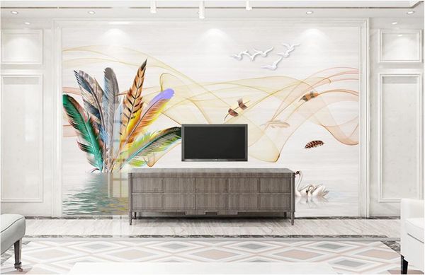 3d p wallpaper custom mural beautiful color feather reflection abstract line marble background wall wallpaper for walls 3 d
3d p wallpaper custom mural beautiful color feather reflection abstract line marble background wall wallpaper for walls 3 d