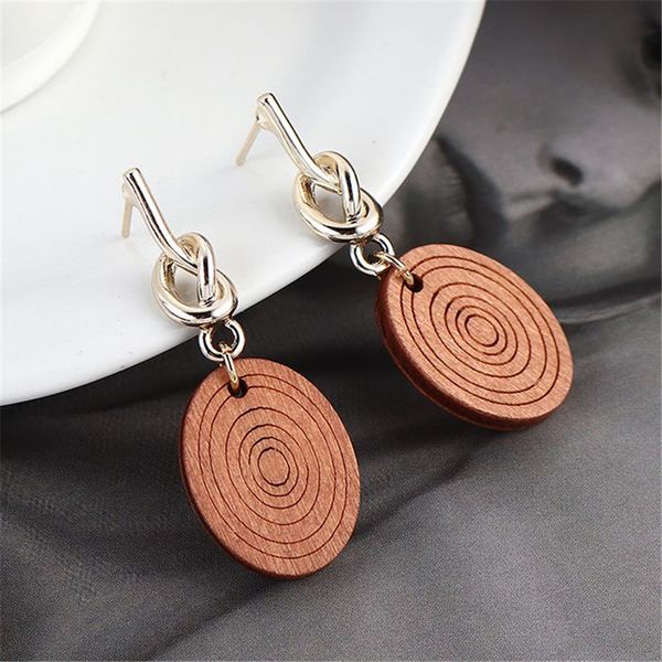 round wood spiral earrings for women vintage cocktail party fashion jewelry bohemian style stylish accessories 139016, Silver
round wood spiral earrings for women vintage cocktail party fashion jewelry bohemian style stylish accessories 139016, Silver