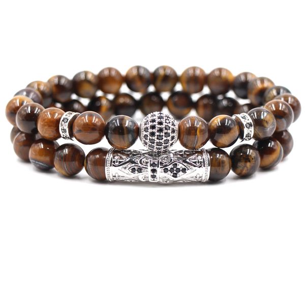 new arrival 2pcs/set couples distance bracelet natural stone yoga beaded bracelet for men women friend gift charm strand jewelry, Black
new arrival 2pcs/set couples distance bracelet natural stone yoga beaded bracelet for men women friend gift charm strand jewelry, Black