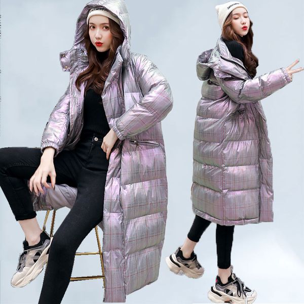 fashion plaid winter coat women long sleeve thick warm winter jacket women long hooded down jacket female manteau femme hiver, Black
fashion plaid winter coat women long sleeve thick warm winter jacket women long hooded down jacket female manteau femme hiver, Black