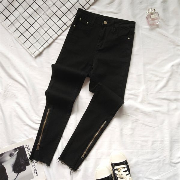 gowyimmes autumn women jeans ankle-length jeans high waist pencil pant female elastic waist denim pants lady trousers pd563, Blue
gowyimmes autumn women jeans ankle-length jeans high waist pencil pant female elastic waist denim pants lady trousers pd563, Blue