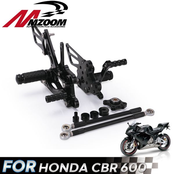 cnc aluminum motorcycle adjustable rearset rear set foot pegs pedals footrest for cbr 600 cbr600 rr cbr600rr 2007 2008
cnc aluminum motorcycle adjustable rearset rear set foot pegs pedals footrest for cbr 600 cbr600 rr cbr600rr 2007 2008