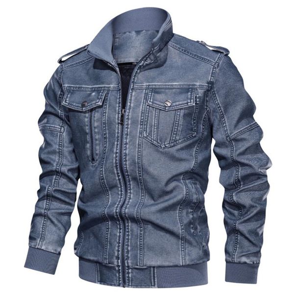2019 men's motorcycle leather jacket classic warmth new autumn and winter pu suede jacket large size coat, Black
2019 men's motorcycle leather jacket classic warmth new autumn and winter pu suede jacket large size coat, Black
