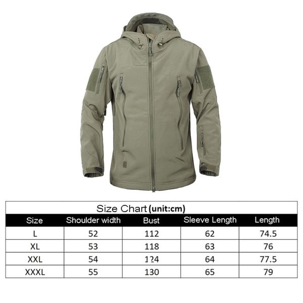 men outdoor waterproof softshell jacket hunting windbreaker ski coat camping hiking fishing outerwear, Blue;black
men outdoor waterproof softshell jacket hunting windbreaker ski coat camping hiking fishing outerwear, Blue;black