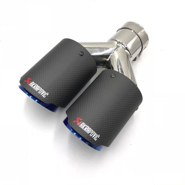 1pcs dual stainless ak car exhaust tip muffler tip inlet 76mm outlet 101mm car-styling exhaust car muffler
1pcs dual stainless ak car exhaust tip muffler tip inlet 76mm outlet 101mm car-styling exhaust car muffler