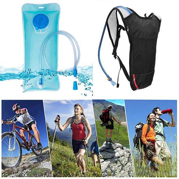 outdoor cross-country running vest with 2l water bag men women backpack breathable outdoor cycling hiking camping vest, Black;blue
outdoor cross-country running vest with 2l water bag men women backpack breathable outdoor cycling hiking camping vest, Black;blue