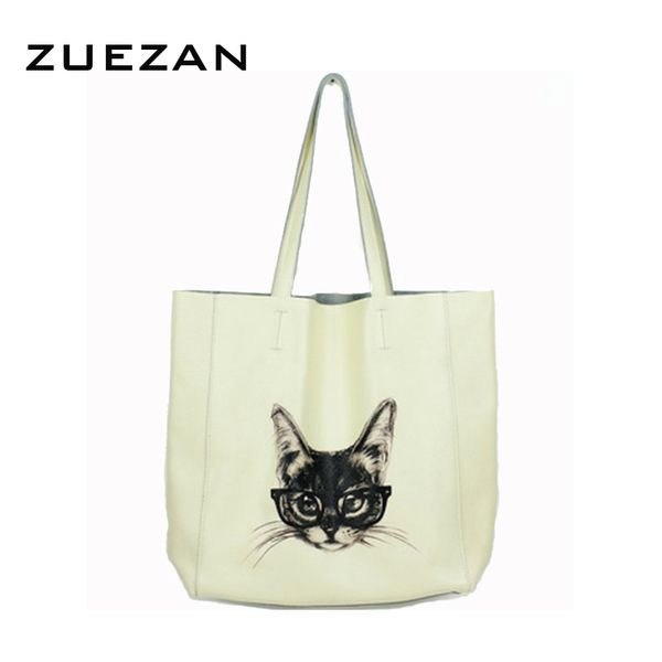 3 colors sets bags large elk cat shopper size 15"*13" casual lady deer shopping bag women genuine leather shoulder bag a307
3 colors sets bags large elk cat shopper size 15"*13" casual lady deer shopping bag women genuine leather shoulder bag a307