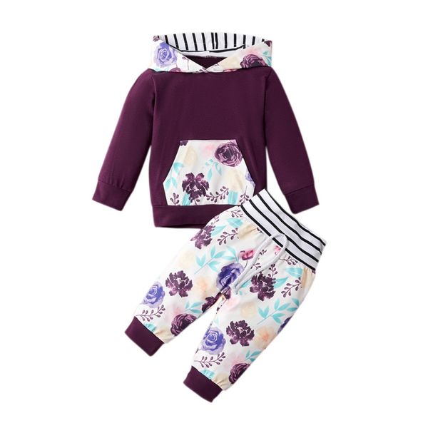 baby's set long-sleeved trousers two-piece girls cotton boys floral print pullover hooded sweater pants spring and autum, White
baby's set long-sleeved trousers two-piece girls cotton boys floral print pullover hooded sweater pants spring and autum, White