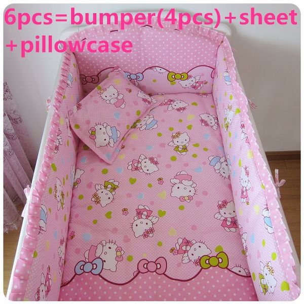 promotion 6/7pcs cartoon crib baby bedding set for girl boy baby bed linens 100% cotton cot quilt cover , 120*60/120*70cm
promotion 6/7pcs cartoon crib baby bedding set for girl boy baby bed linens 100% cotton cot quilt cover , 120*60/120*70cm