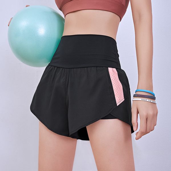 lu-5 new style high waist quick-drying fitness yoga pants tight pants casual running sports shorts women, White;red
lu-5 new style high waist quick-drying fitness yoga pants tight pants casual running sports shorts women, White;red