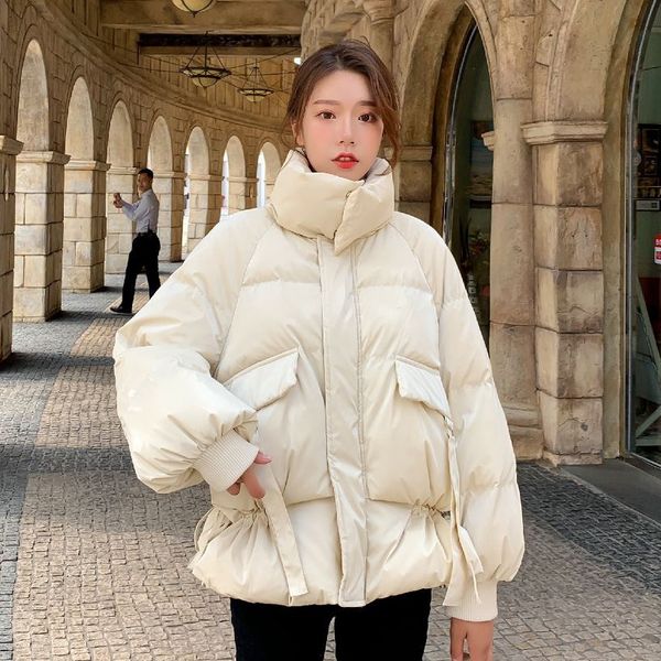2019 main push chic winter down coat korean-style short loose-fit short-height stand collar lantern sleeve short cotton coat wom, Blue;black
2019 main push chic winter down coat korean-style short loose-fit short-height stand collar lantern sleeve short cotton coat wom, Blue;black