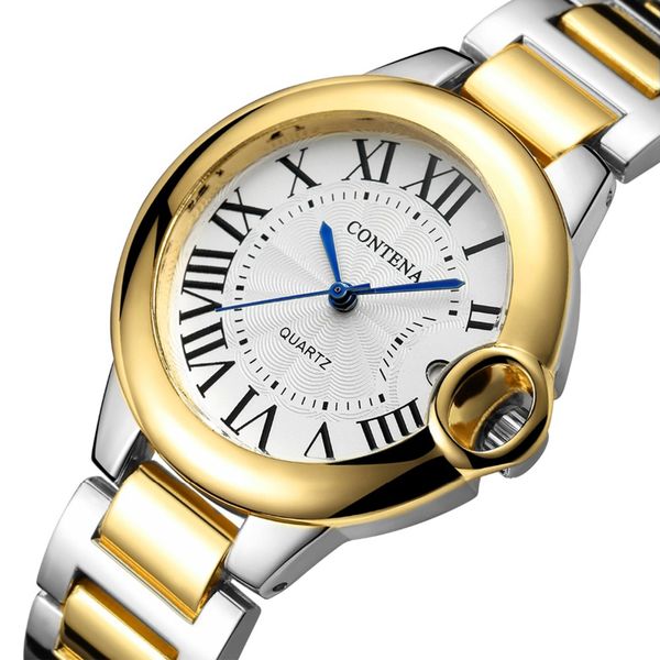 contena 668 brand luxury charm ladies dress watches stainless steel fashion waterproof women quartz wrist watch relogio feminino, Slivery;brown
contena 668 brand luxury charm ladies dress watches stainless steel fashion waterproof women quartz wrist watch relogio feminino, Slivery;brown