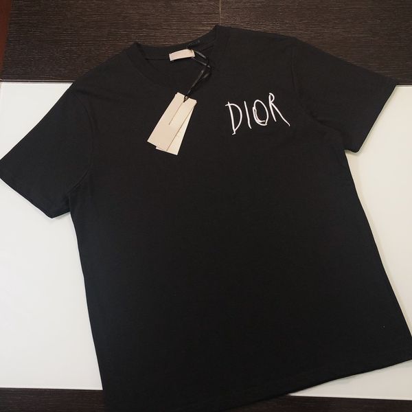 20ss europe paris early spring and summer latest signature letter printing t-shirt men and women wild casual cotton breathable black white
20ss europe paris early spring and summer latest signature letter printing t-shirt men and women wild casual cotton breathable black white