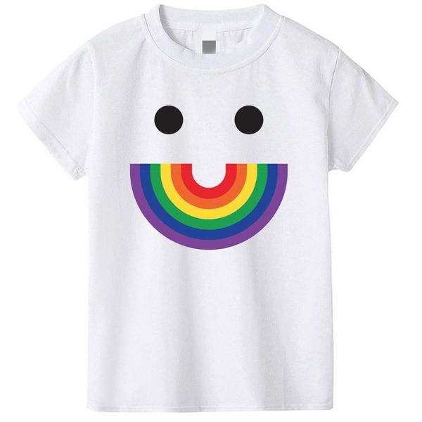 smile rainbow print girl boys cartoon t shirt short sleeve o-neck children casual tee kids clothes t shirts for boys kt-2158, Blue
smile rainbow print girl boys cartoon t shirt short sleeve o-neck children casual tee kids clothes t shirts for boys kt-2158, Blue
