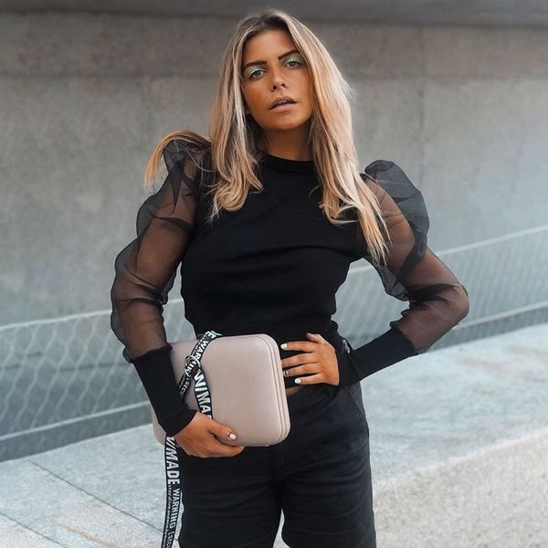 foridol puff sleeve tulle blouses shirts 2019 autumn winter women vintage blouses and knitted black laides blusas, White
foridol puff sleeve tulle blouses shirts 2019 autumn winter women vintage blouses and knitted black laides blusas, White