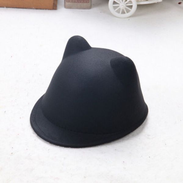 2017 autumn fashion women caps ladies cute sweet cat ears hats pure color bowler caps sale, Black;white
2017 autumn fashion women caps ladies cute sweet cat ears hats pure color bowler caps sale, Black;white