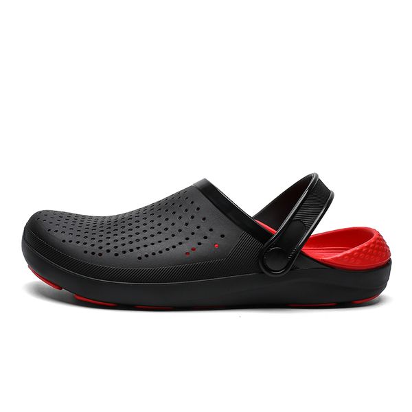 2020 new summer sandals for beach sports men's slip on shoes black blue jelly slipper male crocks crocse water mules 
2020 new summer sandals for beach sports men's slip on shoes black blue jelly slipper male crocks crocse water mules