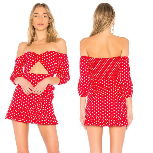 women summer boho short mini dress evening party beach polka dot strapless dresses sundress 2018 summer style, Black;gray
women summer boho short mini dress evening party beach polka dot strapless dresses sundress 2018 summer style, Black;gray