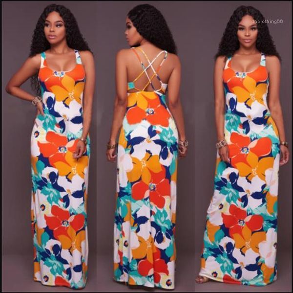 designer dresses slim backless scoop neck maxi dresses summer female floor-length casual apparel floral printed women, Black;gray
designer dresses slim backless scoop neck maxi dresses summer female floor-length casual apparel floral printed women, Black;gray