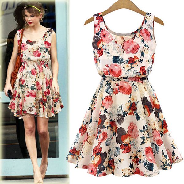 2018 spring summer new korean autumn dress women lady casual bohemian floral leopard sleeveless vest printed beach chiffon dres, Black;gray
2018 spring summer new korean autumn dress women lady casual bohemian floral leopard sleeveless vest printed beach chiffon dres, Black;gray