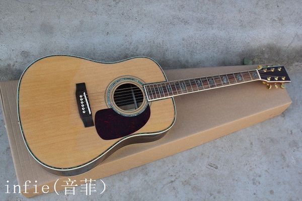 Natural acou tic guitar 41 inch dreadnought acou tic guitar with fi herman pickup 45 guitar olid pruce top 
Natural acou tic guitar 41 inch dreadnought acou tic guitar with fi herman pickup 45 guitar olid pruce top