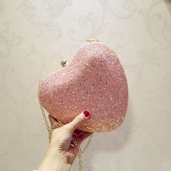 2019 fashion stylish women sequins heart shaped handbag evening party clutch shoulder bag wedding wallet purse
2019 fashion stylish women sequins heart shaped handbag evening party clutch shoulder bag wedding wallet purse