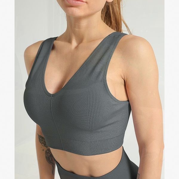 yoga bra plus size fitness high impact seamless padded strappy sports bra push up wear for women gym colorvalue workout top, White;black
yoga bra plus size fitness high impact seamless padded strappy sports bra push up wear for women gym colorvalue workout top, White;black