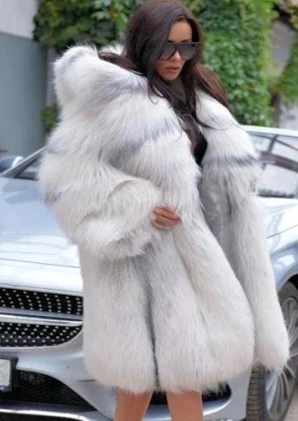 long women's faux fur coat solid luxury faux fur coat casual coat for female 442
long women's faux fur coat solid luxury faux fur coat casual coat for female 442