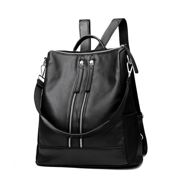 women backpack leather school bag men backpacks for teenager girls large capacity shoulder bag female casual travel bags
women backpack leather school bag men backpacks for teenager girls large capacity shoulder bag female casual travel bags