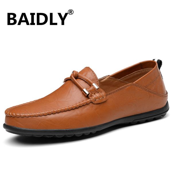 mens shoes fashion brand men loafers spring autumn moccasins men leather walking shoes men's flats, Black
mens shoes fashion brand men loafers spring autumn moccasins men leather walking shoes men's flats, Black