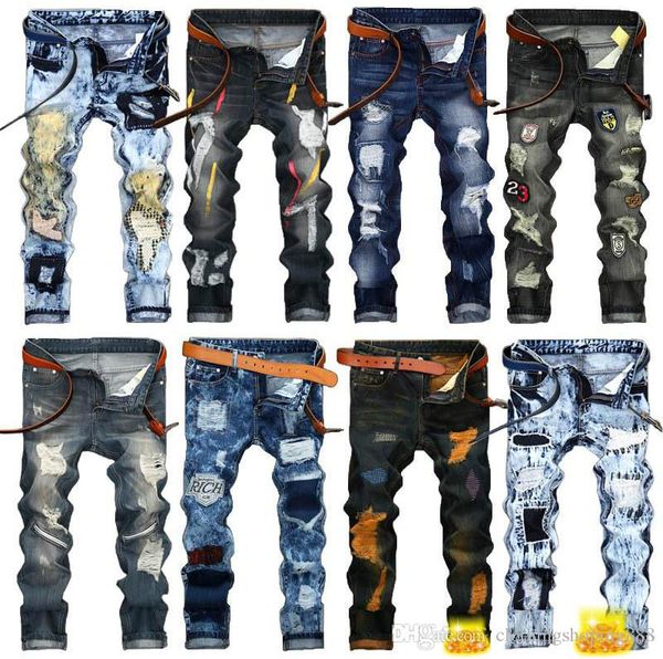 mens ripped jeans 2019 fashion luxury designer men s clothing jeans para hombre skinny pants plus size pour femmes jeans for men, Blue
mens ripped jeans 2019 fashion luxury designer men s clothing jeans para hombre skinny pants plus size pour femmes jeans for men, Blue