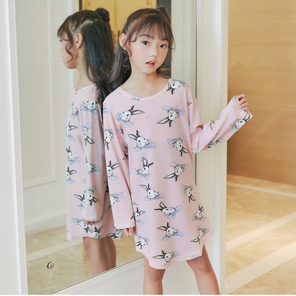 retail robe&nightgowns dress girls long sleeved springautumn nightdress children's clothing big girl home sleepwear kids hx1188, Blue;red
retail robe&nightgowns dress girls long sleeved springautumn nightdress children's clothing big girl home sleepwear kids hx1188, Blue;red