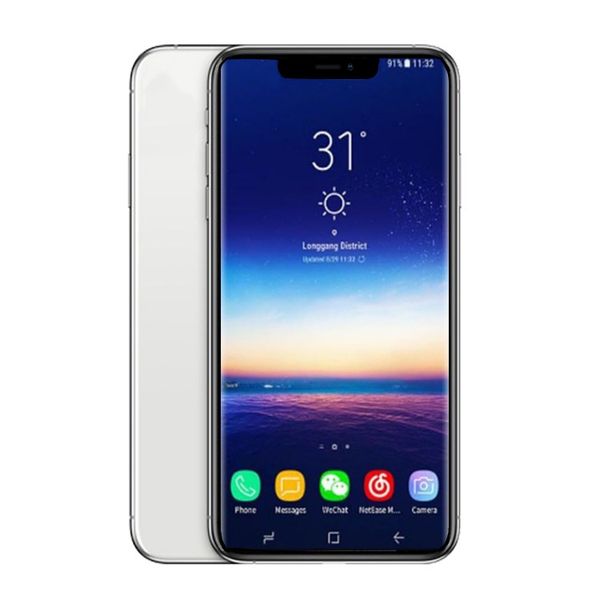 Goophone 6 5 inch x max unlocked cell phone andorid mtk6580 1gb 8gb face id upport wirele charger wifi bluetooth mobilephone Goophone 6 5 inch x max unlocked cell phone andorid mtk6580 1gb 8gb face id upport wirele charger wifi bluetooth mobilephone