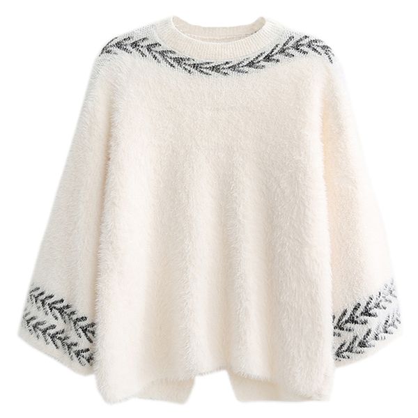 autumn and winter women's clothing o-neck mohair casual long sleeve sweater pullovers sweater female knitting, White;black
autumn and winter women's clothing o-neck mohair casual long sleeve sweater pullovers sweater female knitting, White;black