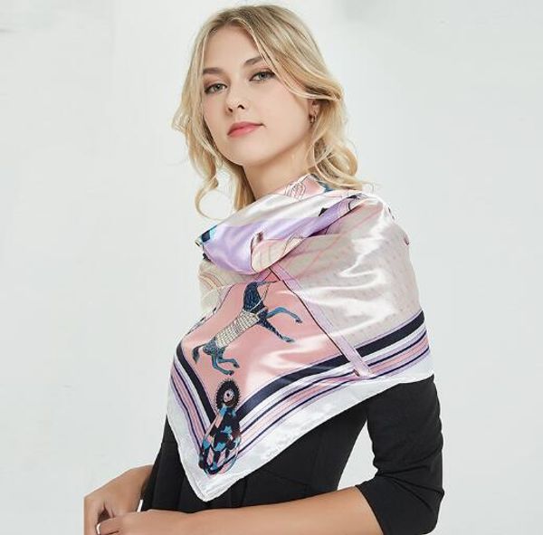 summer 2018 new satin silk scarves women's 90cm square scarf ash purple versatile fashion decorative scarves, Blue;gray
summer 2018 new satin silk scarves women's 90cm square scarf ash purple versatile fashion decorative scarves, Blue;gray