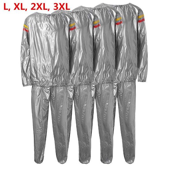 heavy duty fitness weight loss full body sweat sauna suit exercise gym anti-rip pvc for men women, White;black
heavy duty fitness weight loss full body sweat sauna suit exercise gym anti-rip pvc for men women, White;black